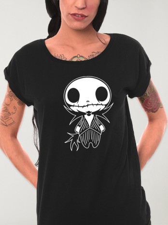 Camiseta de Mujer Negra Jack