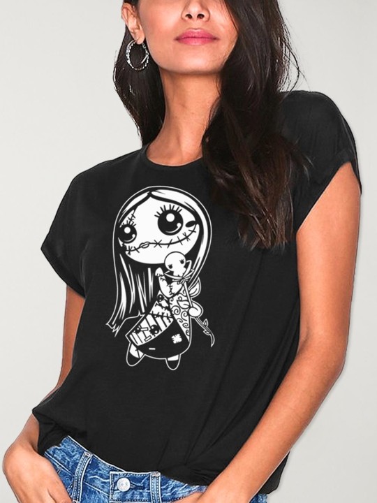 Camiseta de Mujer Negra Sally