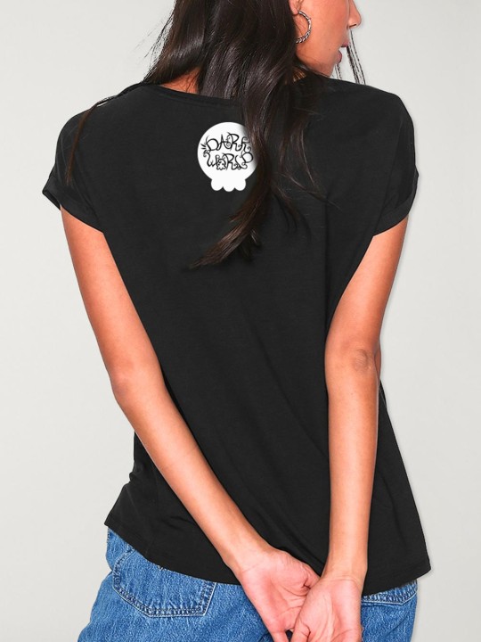 Women T-shirt Black Sally