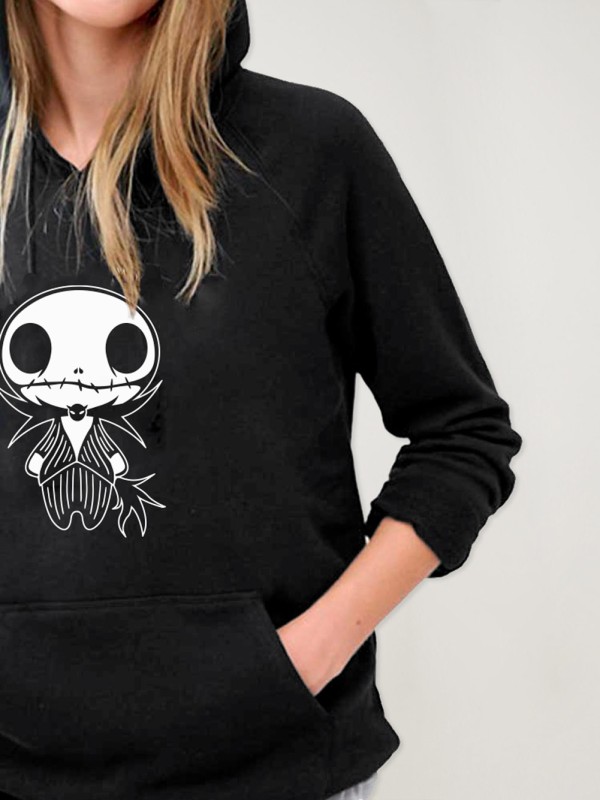 Sudadera de Mujer Negra Jack