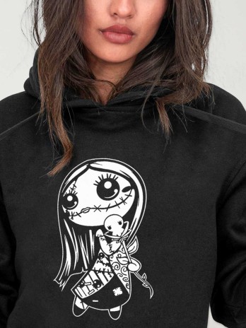 Sudadera de Mujer Negra Sally