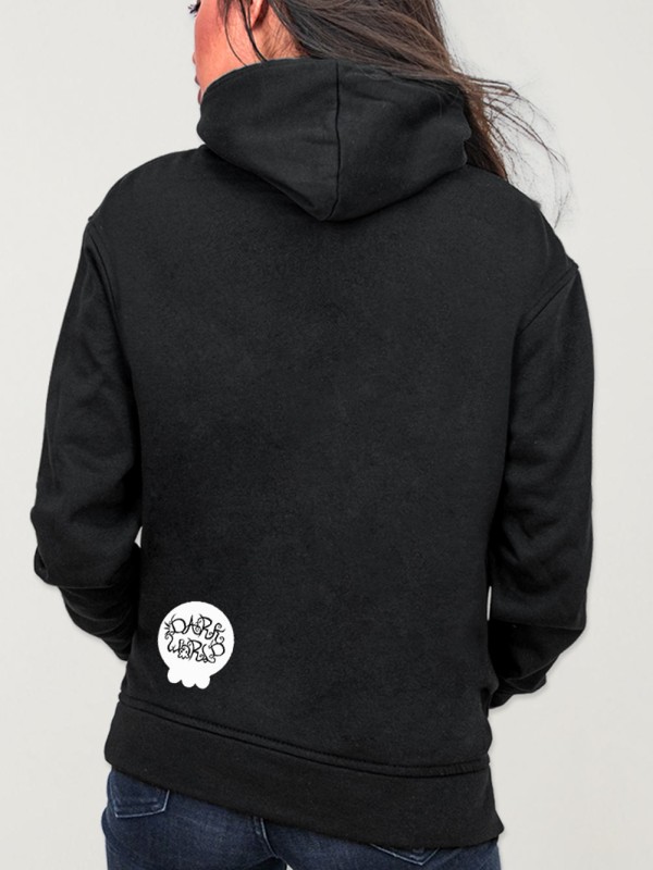 Women Hoodie Black Sally